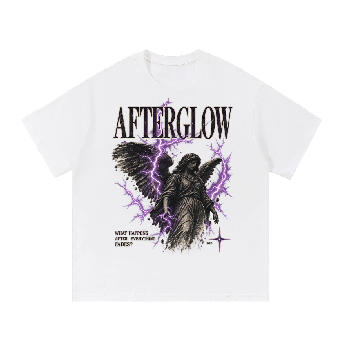 After glow graphic tee shirt DBD.