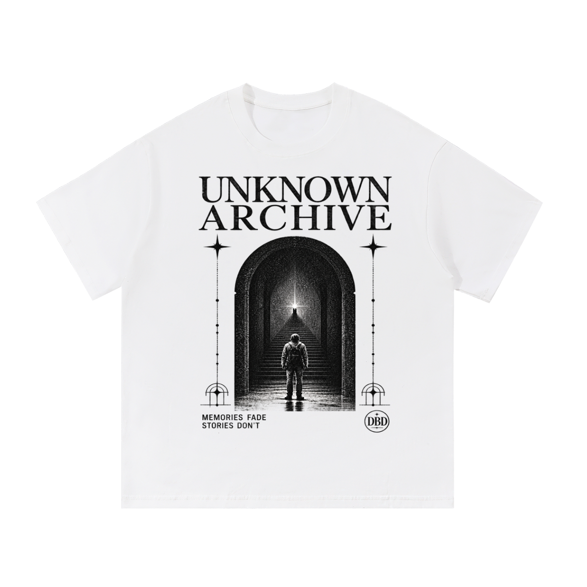 unknown archive graphic tee shirt